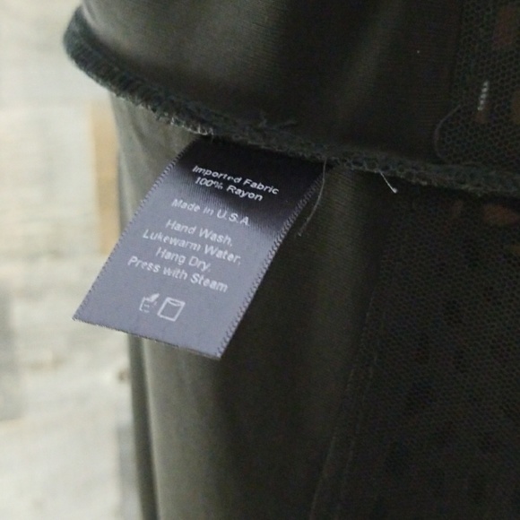 Grayse Black Laser Cut Detail Dress - Picture 8 of 8